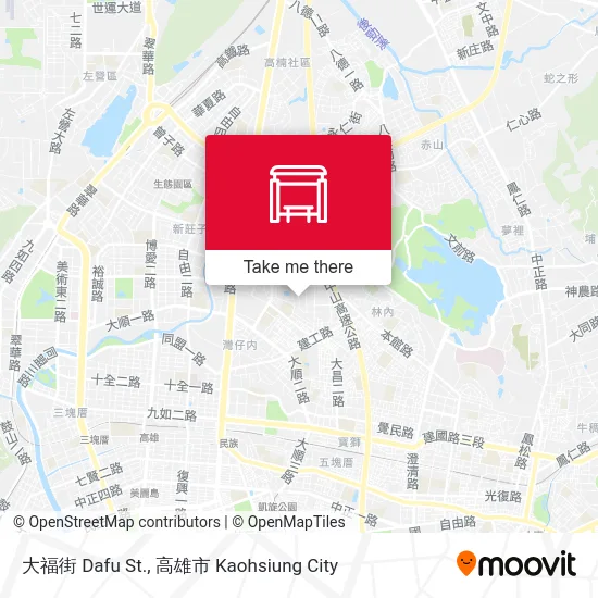 大福街 Dafu St. map