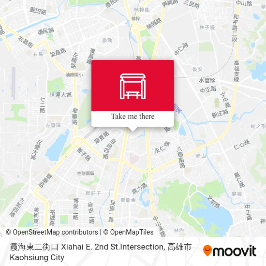 霞海東二街口 Xiahai E. 2nd St.Intersection地圖