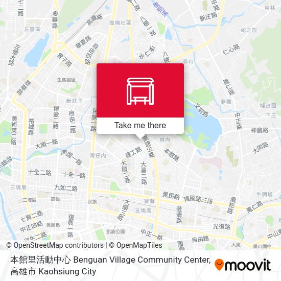 本館里活動中心 Benguan Village Community Center地圖
