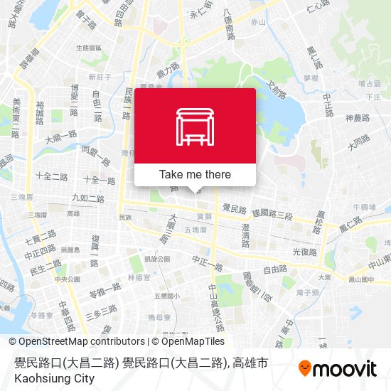 覺民路口(大昌二路) 覺民路口(大昌二路)地圖