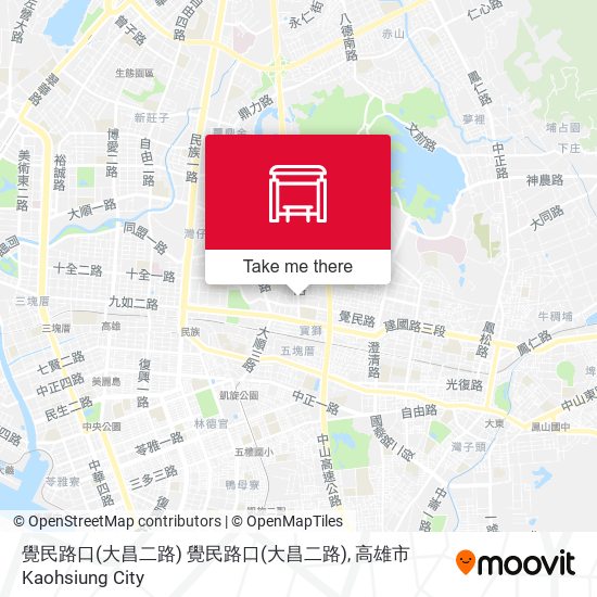 覺民路口(大昌二路) 覺民路口(大昌二路)地圖