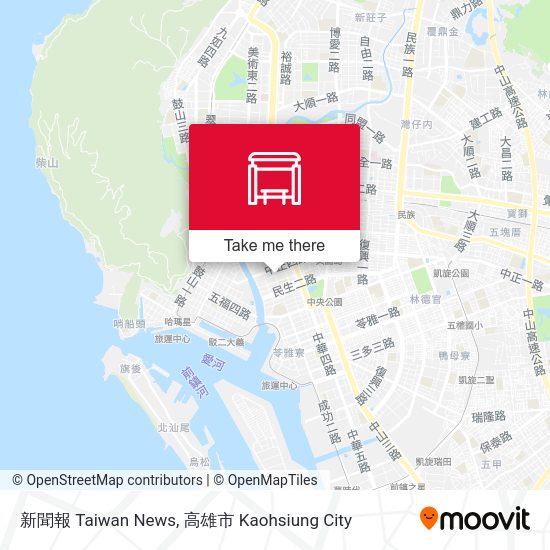 新聞報 Taiwan News map