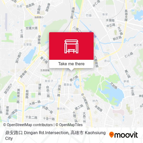 鼎安路口 Dingan Rd.Intersection地圖