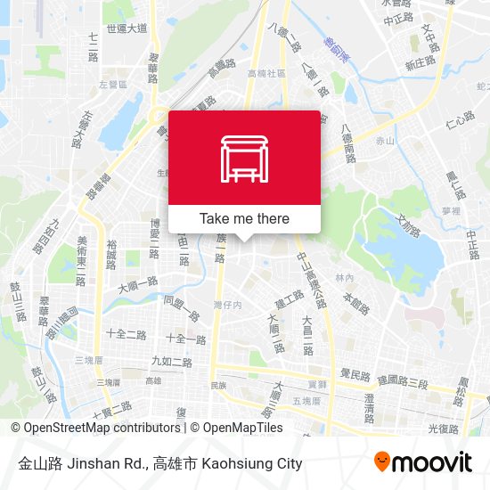 金山路 Jinshan Rd. map