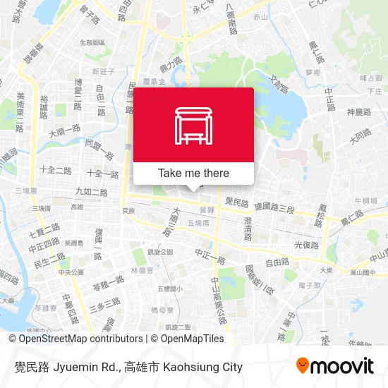 覺民路 Jyuemin Rd.地圖