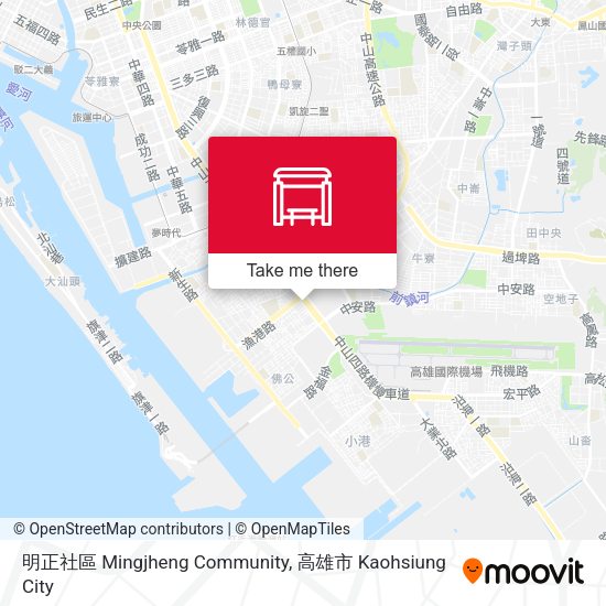 明正社區 Mingjheng Community map