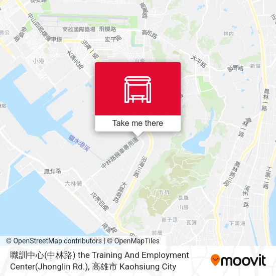 職訓中心(中林路) the Training And Employment Center(Jhonglin Rd.)地圖