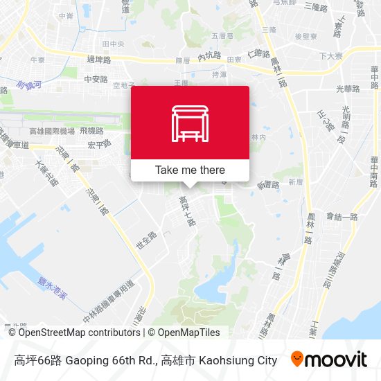 高坪66路 Gaoping 66th Rd. map