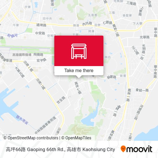 高坪66路 Gaoping 66th Rd. map