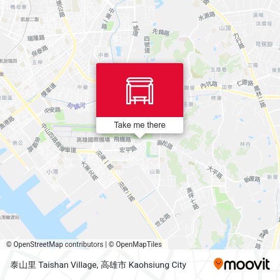 泰山里 Taishan Village map