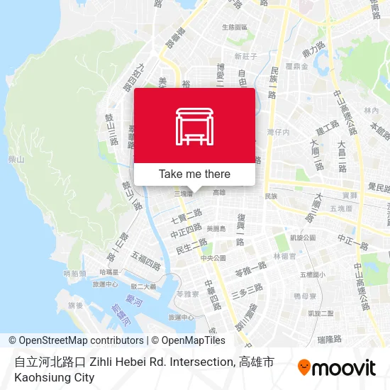 自立河北路口 Zihli Hebei Rd. Intersection地圖