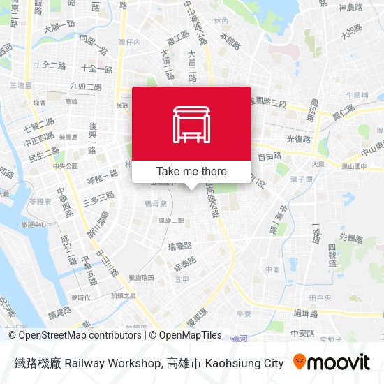 鐵路機廠 Railway Workshop map