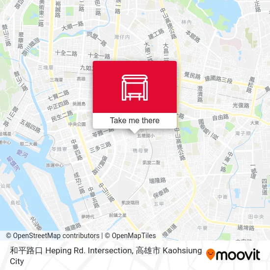 和平路口 Heping Rd. Intersection地圖