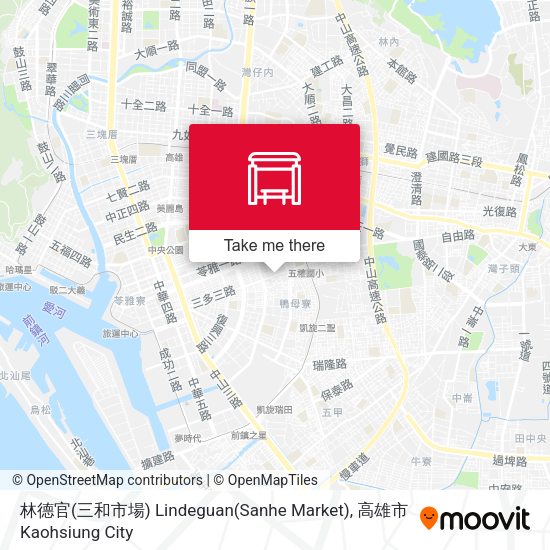 林德官(三和市場) Lindeguan(Sanhe Market) map
