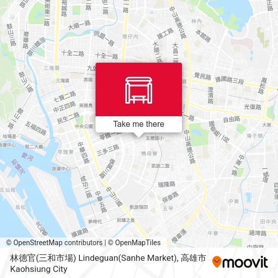 林德官(三和市場) Lindeguan(Sanhe Market)地圖