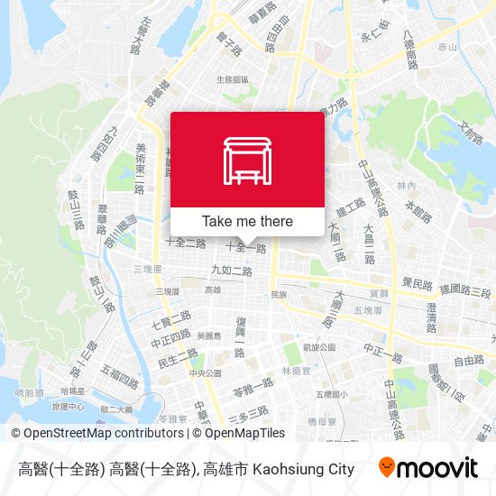 高醫(十全路) 高醫(十全路) map