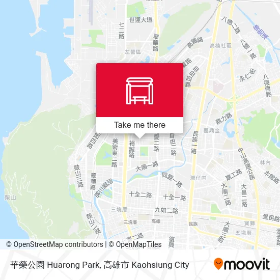 華榮公園 Huarong Park map