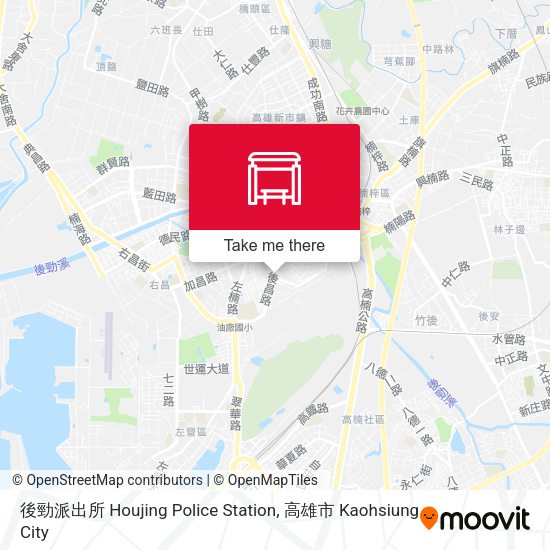 後勁派出所 Houjing Police Station地圖