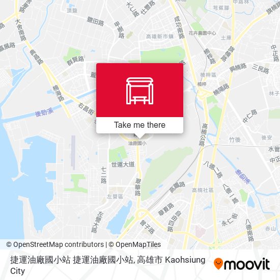 捷運油廠國小站 捷運油廠國小站 map