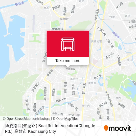 博愛路口(崇德路) Boai Rd. Intersection(Chongde Rd.) map