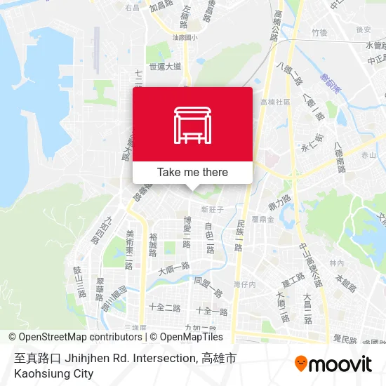 至真路口 Jhihjhen Rd. Intersection地圖