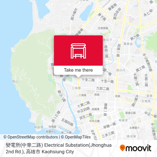 變電所(中華二路) Electrical Substation(Jhonghua 2nd Rd.)地圖
