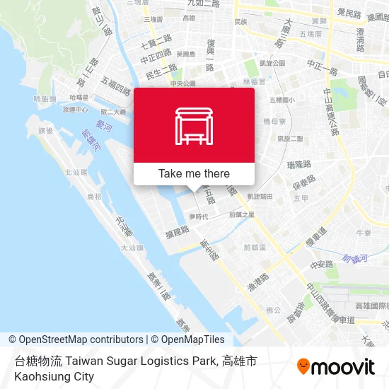 台糖物流 Taiwan Sugar Logistics Park地圖