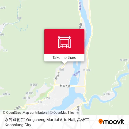 永昇國術館 Yongsheng Martial Arts Hall地圖