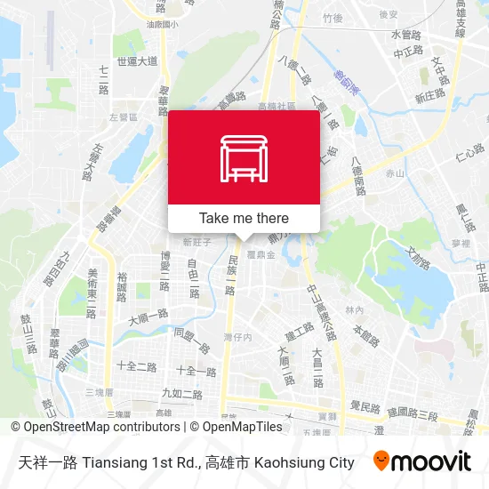 天祥一路 Tiansiang 1st Rd.地圖