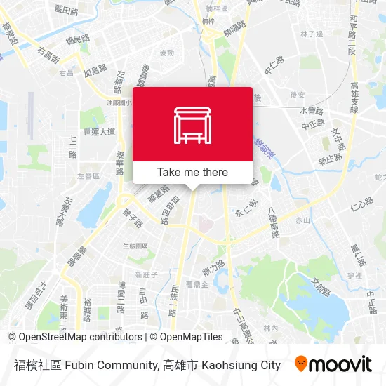 福檳社區 Fubin Community地圖