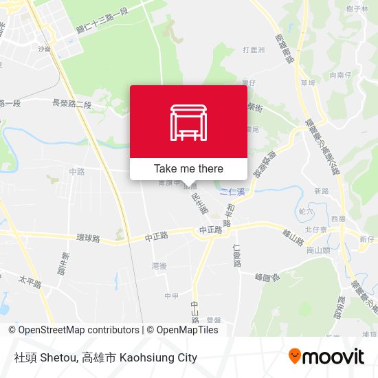 社頭 Shetou地圖