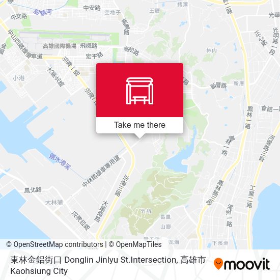 東林金鋁街口 Donglin Jinlyu St.Intersection map