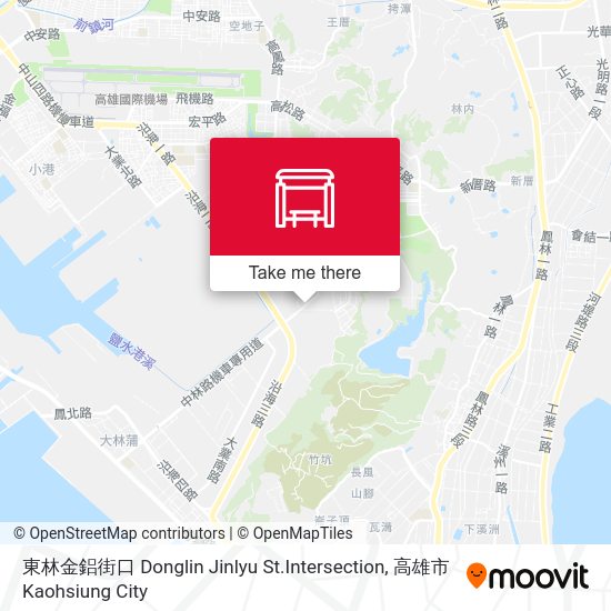 東林金鋁街口 Donglin Jinlyu St.Intersection map