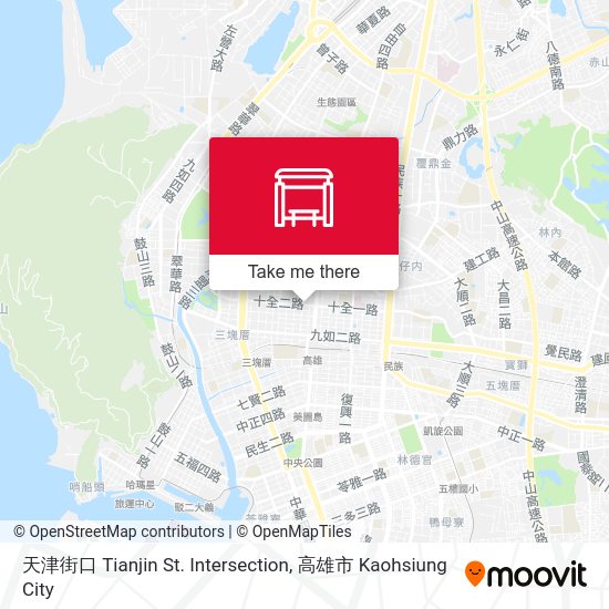 天津街口 Tianjin St. Intersection map