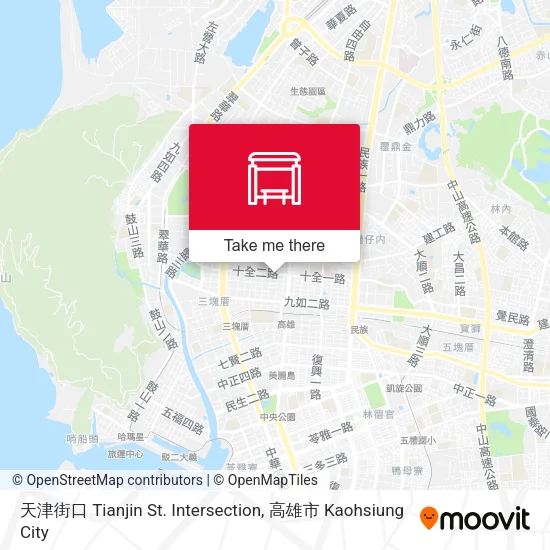 天津街口 Tianjin St. Intersection地圖