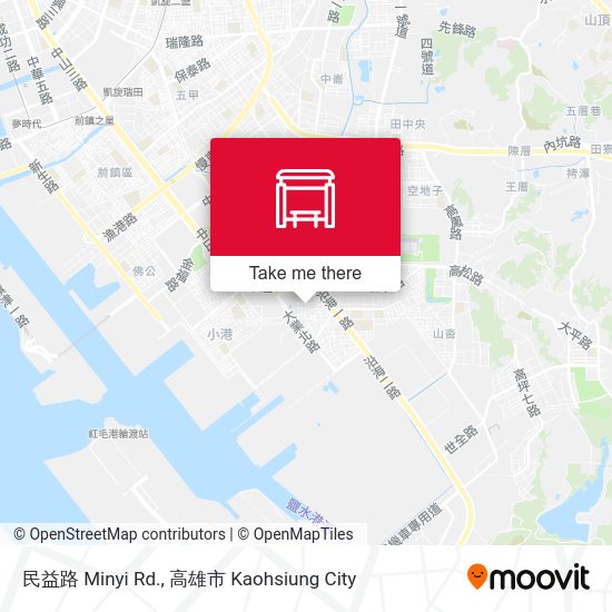 民益路 Minyi Rd. map