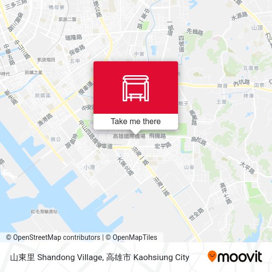 山東里 Shandong Village map