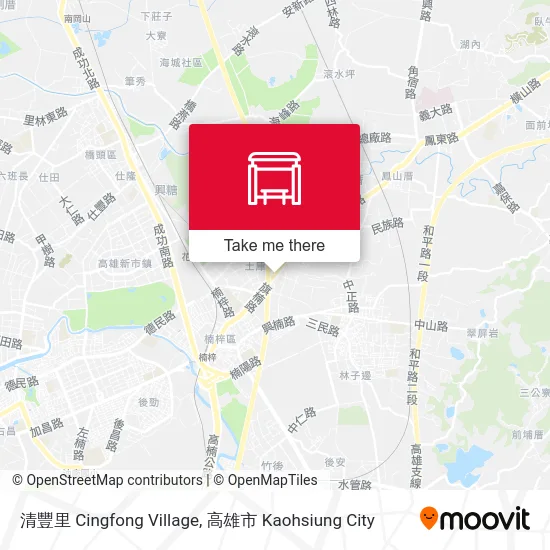 清豐里 Cingfong Village地圖