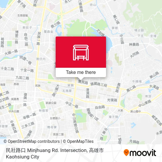民壯路口 Minjhuang Rd. Intersection地圖