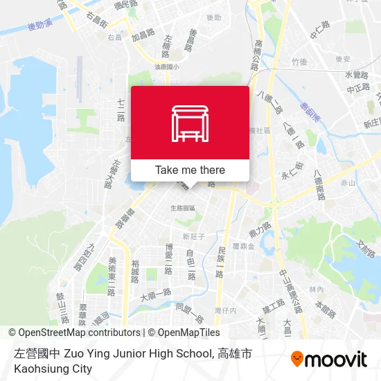 左營國中 Zuo Ying Junior High School map