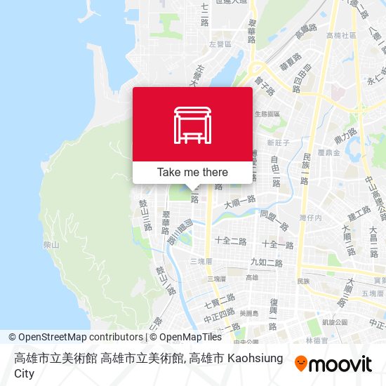 高雄市立美術館 高雄市立美術館 map