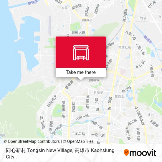 同心新村 Tongsin New Village地圖