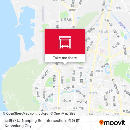 南屏路口 Nanping Rd. Intersection地圖