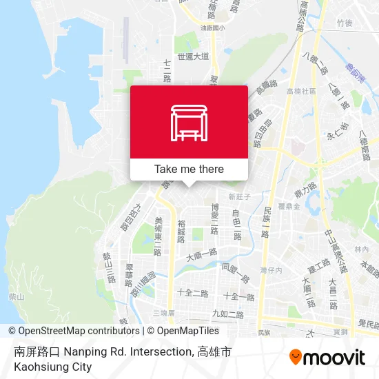 南屏路口 Nanping Rd. Intersection地圖