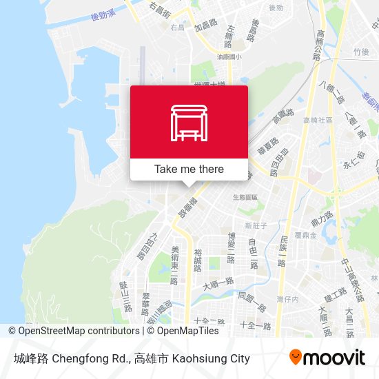 城峰路 Chengfong Rd.地圖