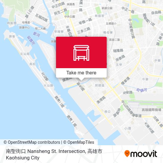 南聖街口 Nansheng St. Intersection map