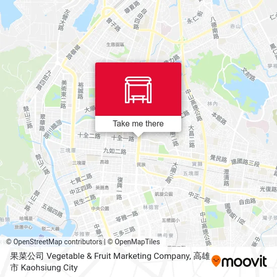 果菜公司 Vegetable & Fruit Marketing Company地圖