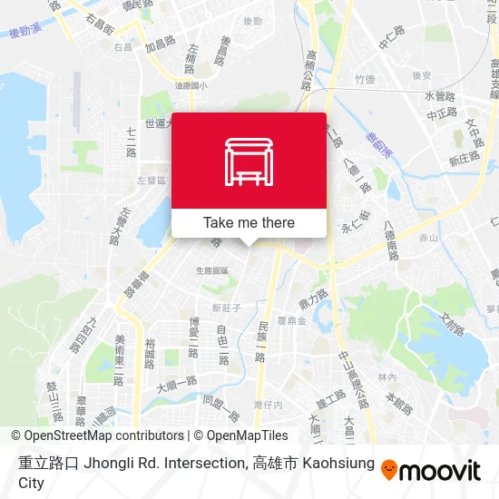 重立路口 Jhongli Rd. Intersection地圖