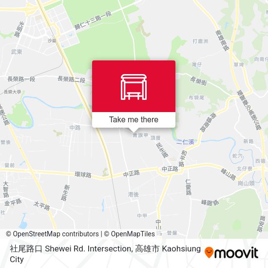社尾路口 Shewei Rd. Intersection地圖