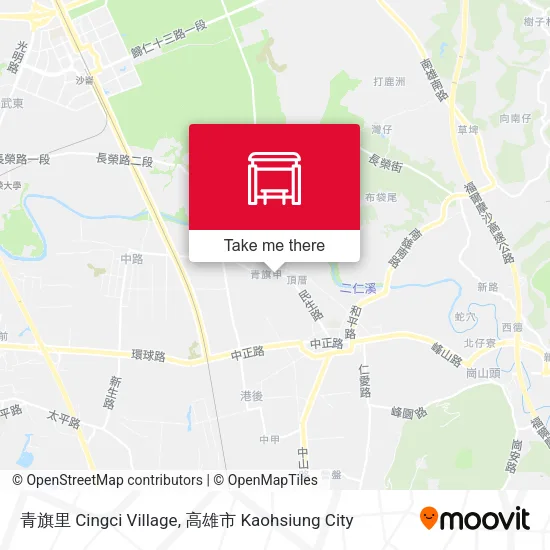 青旗里 Cingci Village地圖